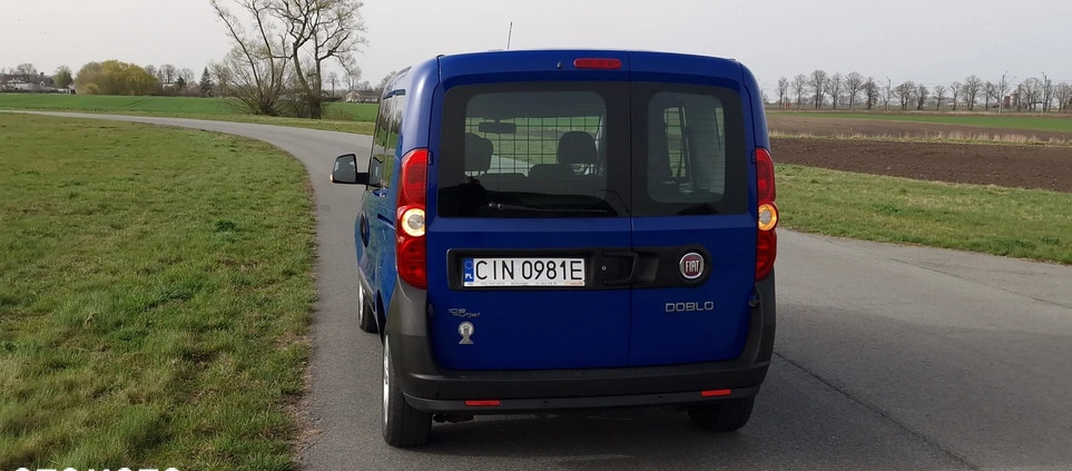 Fiat Doblo cena 23700 przebieg: 317434, rok produkcji 2011 z Inowrocław małe 121